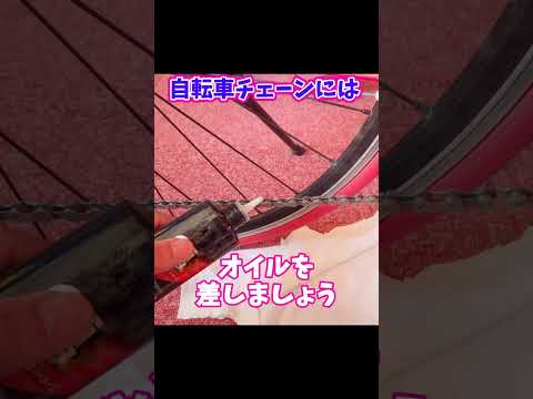 自転車のチェーンにはオイルを。【カンザキ/エバチャンネル】