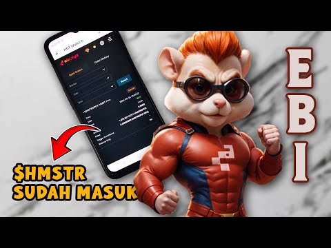 🔴LANDING❗Hamster Kombat Airdrop Withdrawal to EBI Exchange | BKD tutorials