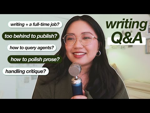 how to handle critique, polish prose & other writing woes 💬 querying, publishing, retellings • Q&A