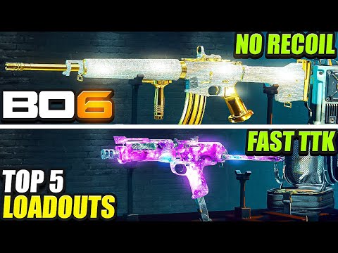 *NEW* TOP 5 META LOADOUTS AFTER UPDATE in BLACK OPS 6! 🏆 (BO6 Best Class Setups) - Black Ops 6