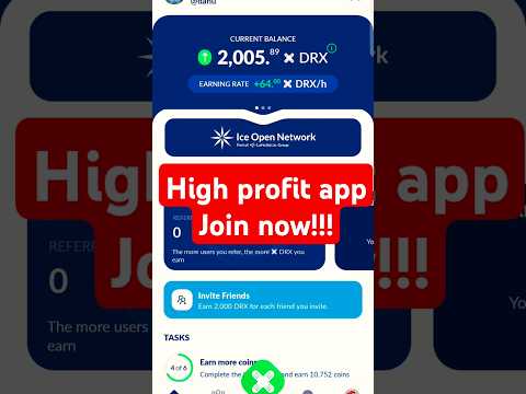 DoctorX | New mining app | High profit !!! ICE Network project