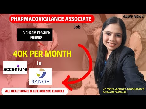 Pharmacovigilance Jobs for Freshers | Earn ₹40,000+ | Pharma, Healthcare & Nursing Students !