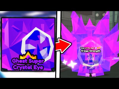 GHOST SUPER CRYSTAL EYE ENCHANT in Arm Wrestle Simulator..