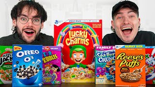 British Men Try American Cereal