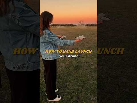 How to hand launch your drone. Read my pinned comment #videocontentcreation #djidrone #djimini3pro