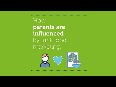 How parents are influenced by junk food marketing