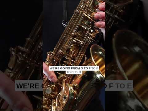 How To Play Falls On Saxophone #altosax #saxophonelessons #saxophone