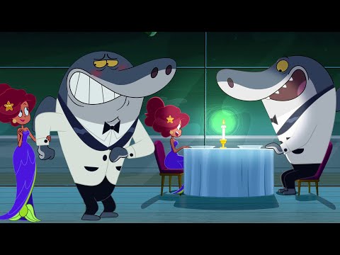 ZIG e SHARKO 🌴 Uma noite importante 🌹 Zig e Sharko Brasil | Desenho Animado em português