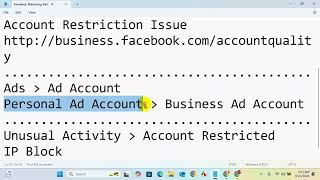 How to Facebook Page Restriction Issue Fixing And Running Facebook Ads on Facebook Page