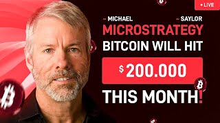 Michael Saylor: BITCOIN BULL RUN READY TO BE CONFIRMED! BTC PRICE PREDICTION