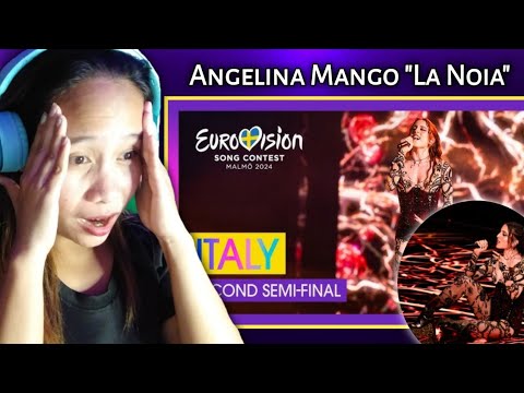 Angelina Mango - La Noia ( Live ) Italy 🇮🇹 | Second Semi-finals| Eurovision 2024 | Reaction