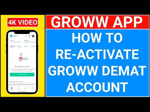 how to reactivate groww demat account | groww account activate kaise kare