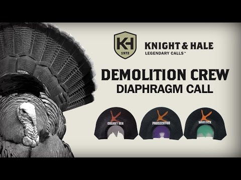 Knight & Hale Demolition Crew: Diaphragm Turkey Call Pro Pack