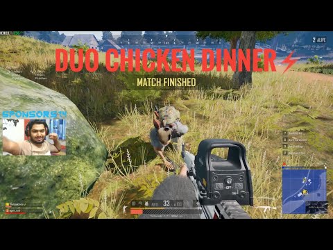 CHICKEN DINNER IN DUO | PUBG HIGHLIGHTS | THE GEEK INDIA