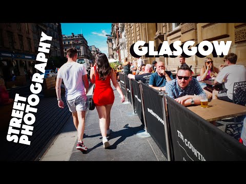 Street photography in Glasgow [allmyfriendsarejpegs photo vlog]