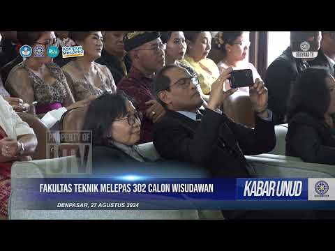 Fakultas Teknik Universitas Udayana melepas 302 calon wisudawan