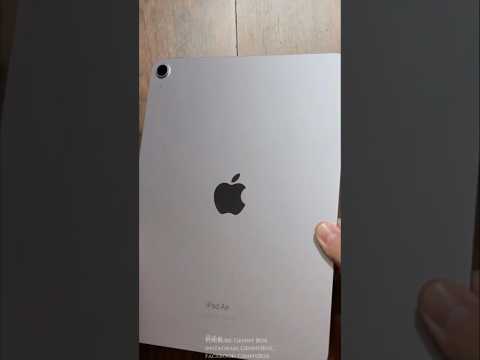 iPad Air M2 2024 unboxing