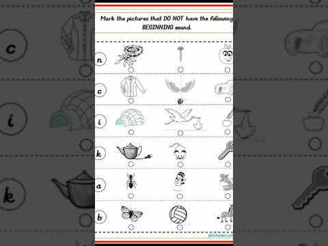 phonics beginning sounds