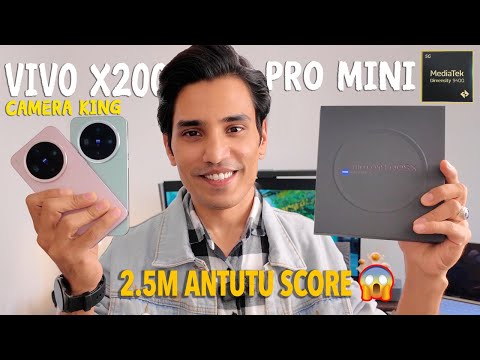 Vivo X200 Pro Mini Unboxing & Full Review, Camera Testing, Antutu, Gaming, Price 🔥 CAMERA KING 2024