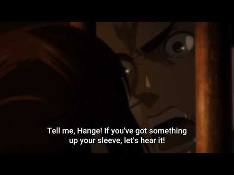 Eren scares Hange