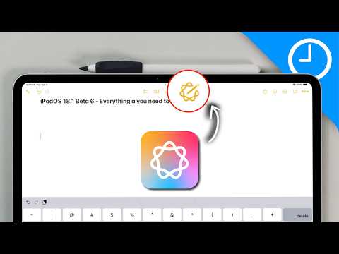 New Look Siri Is Here | iPadOS 18.1 Beta 6
