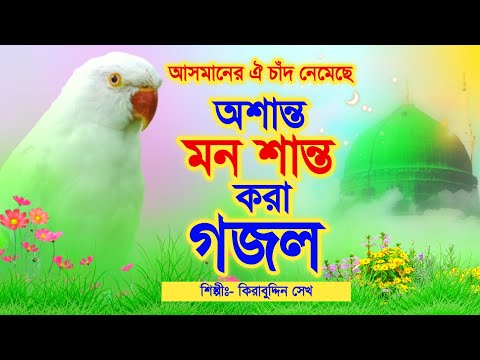 অশান্ত মন শান্ত করা নবীজির গজল || আসমানের ঐ চাঁদ নেমেছে || Asmaner Oi Chand Nemeche || Kirabuddin Sk