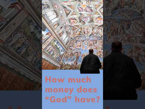 How much money does “God” have? 🙏