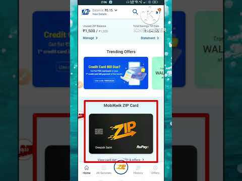 MobiKwik zip card apply 2022 || how to activate MobiKwik zip card || MobiKwik zip card || नया तरीका