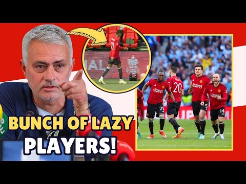 🤯 Jose Mourihno Blast Man United Players After Fa Cup Display| Man United Hot News