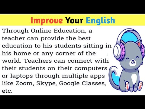 Improve Your English // Listen And Practice English // इंगलिश पढ़ना सीखे /Online Education....