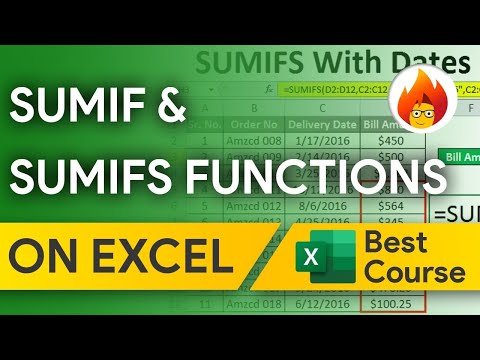 How to use correctly Sumif & Sumifs Functions | Excel