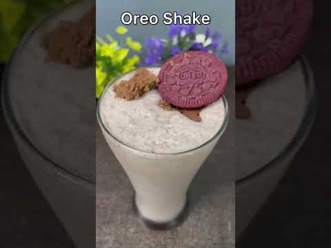 Oreo Milkshake Recipe ❤️ | MilkShake Recipe | Easy Recipe #shorts #summerspecial #recipe