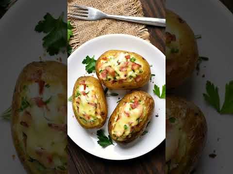 PAPAS RELLENAS DE CARNE DE CERDO DESMECHADA LUNCH MENU BY DR. WORLDWIDE ®️