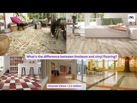 What's the difference between linoleum and vinyl flooring | Vinyl and Linoleum Flooring