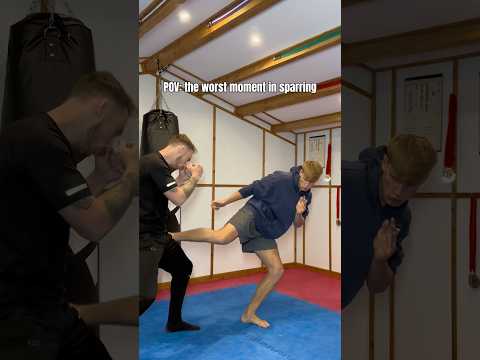 POV: the WORST moment in sparring..