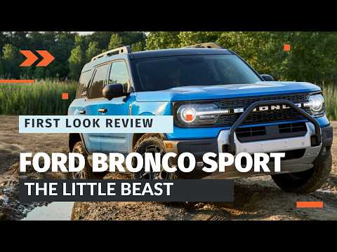 2025 Ford Bronco Sport First Look Review: Sasquatch Package, Off-Road Features & Tech Upgrades