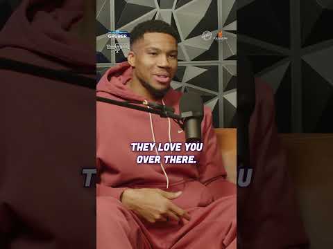 NBA SUPERSTAR Giannis Antetokounmpo says Thanasis should join ESPN's Stephen A. Smith on First Take