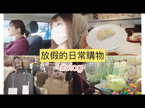 vlog | 購物日常 |朋友日常閒聊|漲價前在去吃一次壽司|米奇控的百元店挖寶|繳學費夾娃娃