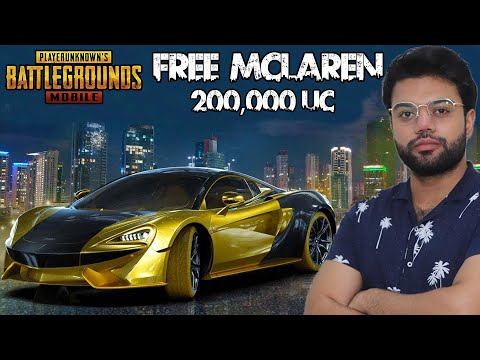 PUBG Mobile Sent Me 200,000 UC McLaren For FREE !!!