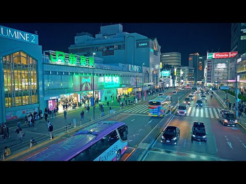 新宿 / Night walk in Shinjuku, Tokyo, Japan, Relaxing Ambient (December 9, 2024)