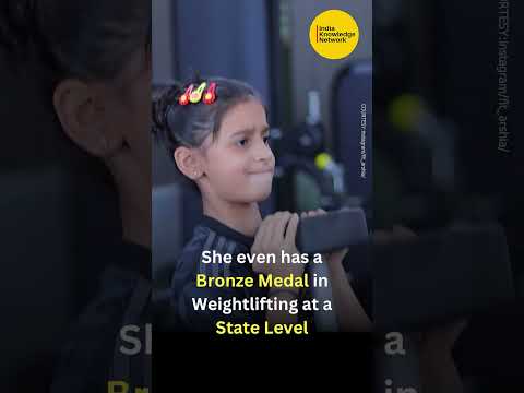 Meet the youngest lifter in India, Arshita Goswami.