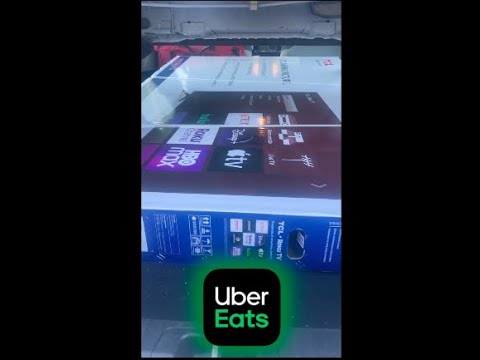 You Can Order A TV On Uber Eats! What???