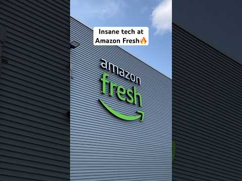 Is this the future of grocery shopping? #groceryshopping #groceries #amazonfresh