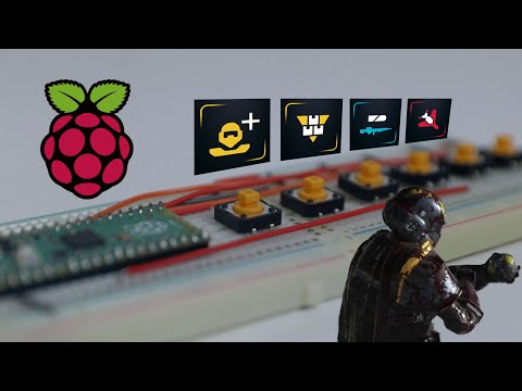 Raspberry Pi Pico Stratagem Macro Keypad For Helldivers 2