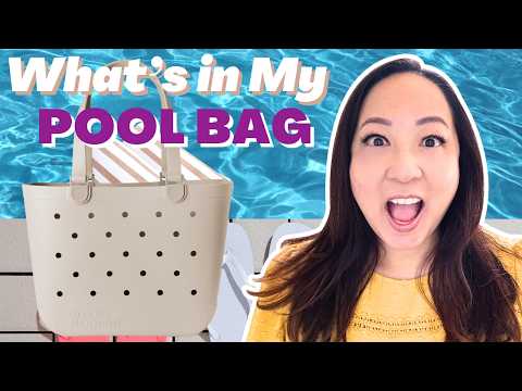 What's in My Pool Bag and Amazing Organization