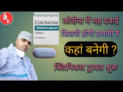 DCGI ने Colchicine के दूसरे चरण के ट्रायल को दी मंजूरी। कितनी प्रभावी है ये दवा coronavirus पर ?