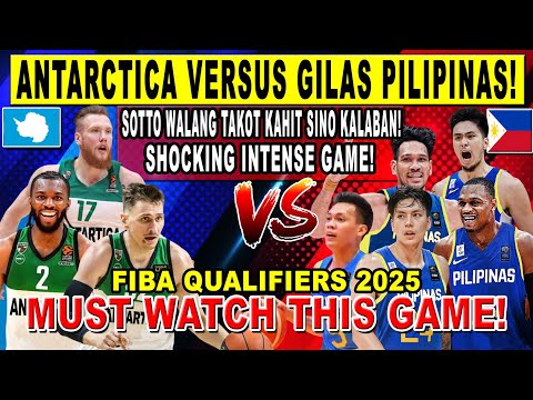 GILAS PILIPINAS vs ANTARCTICA - Grabe nagcomeback ang Pinas! FIBA Qualifiers 2025 - 2k