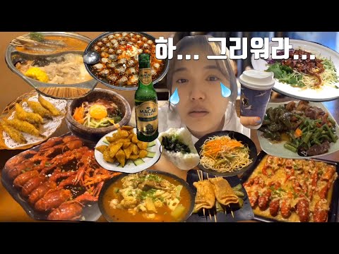 EP.04 미친 먹방 | 내가 중국 출장동안 먹은것들 | 요요가 올수밖에 없던 이유 | 마라롱샤, 마카오식 훠궈, 조개 샤브샤브, 중국 배달음식, 꿔바로우, 지삼선