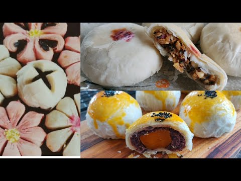 4款酥皮点心的详细做法😋食材健康无添加👍4 pastry recipe holidays