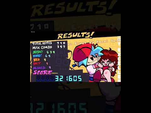 EXCELLENT Rank Win screen (OFFICIAL FNF PIT STOP UPDATE)